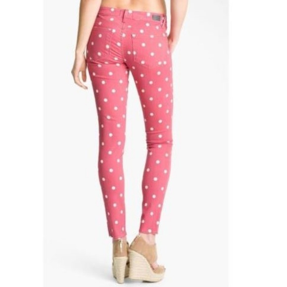paige polka dot jeans